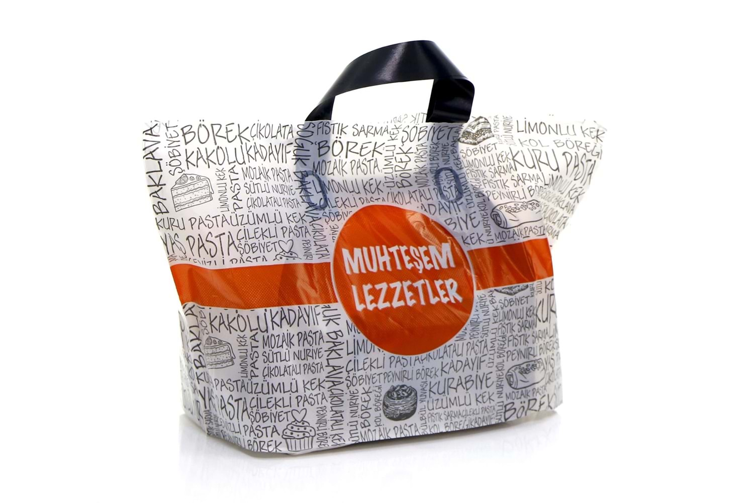 Muhteşem Lezzetler - Tatlı Poşeti (Kulplu) 1000 gr 50x27cm