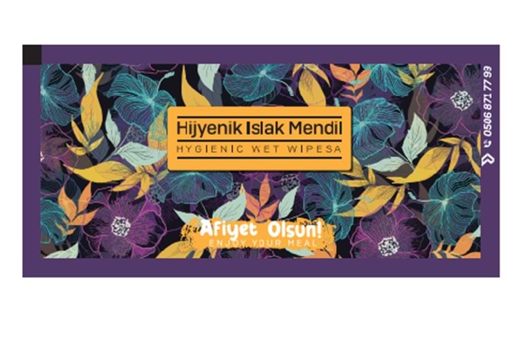 ÖZEL BASKI HİJYEN MENDİL 6*12 - 1000 ADET