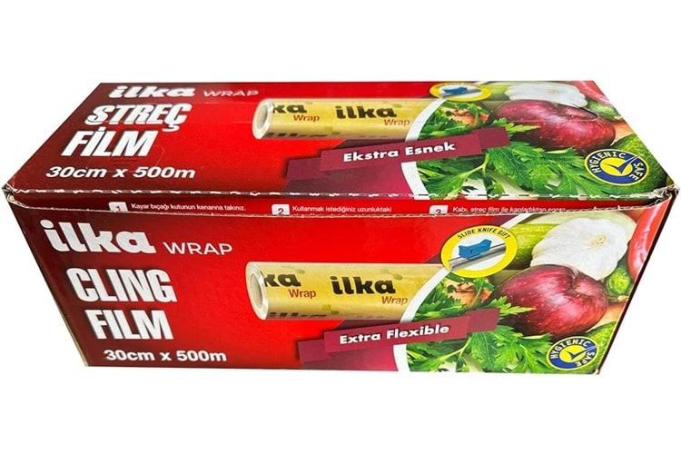 İLKA WRAP KUTULU STREÇ FİLM 30 CM-500 M